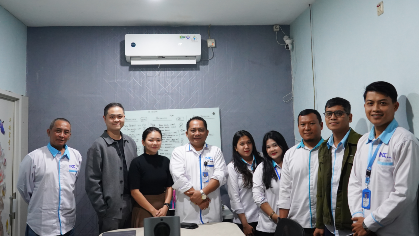 dokumentasi kunjungan fasilitas Produksi Hyperbaric Chamber Monoplace