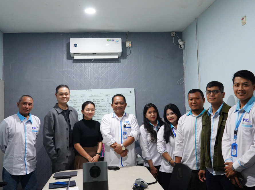 dokumentasi kunjungan fasilitas Produksi Hyperbaric Chamber Monoplace